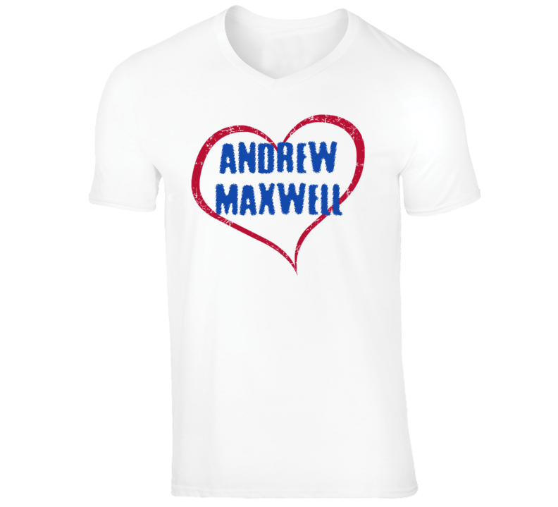 Andrew Maxwell Funny Comedian Comedy Big Heart Love For V-Neck T shirt Andrew Maxwell Funny Comedian Comedy Big Heart Love For V-Neck T shirt