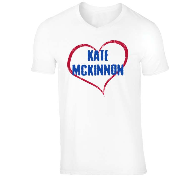 Kate McKinnon Funny Comedian Comedy Big Heart Love For V-Neck T shirt