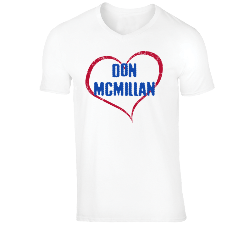 Don McMillan Funny Comedian Comedy Big Heart Love For V-Neck T shirt