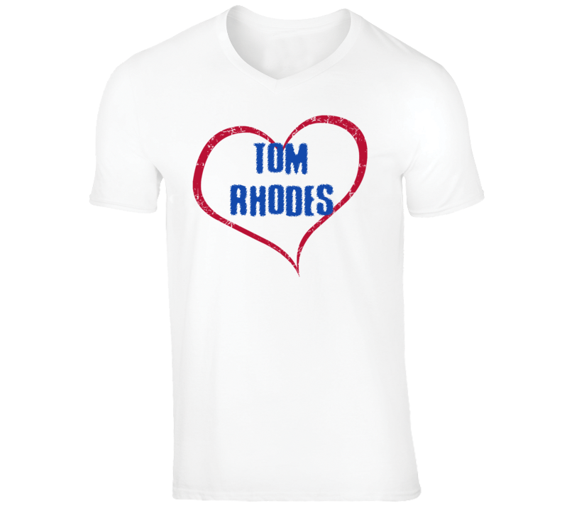 Tom Rhodes Funny Comedian Comedy Big Heart Love For V-Neck T shirt Tom Rhodes Funny Comedian Comedy Big Heart Love For V-Neck T shirt