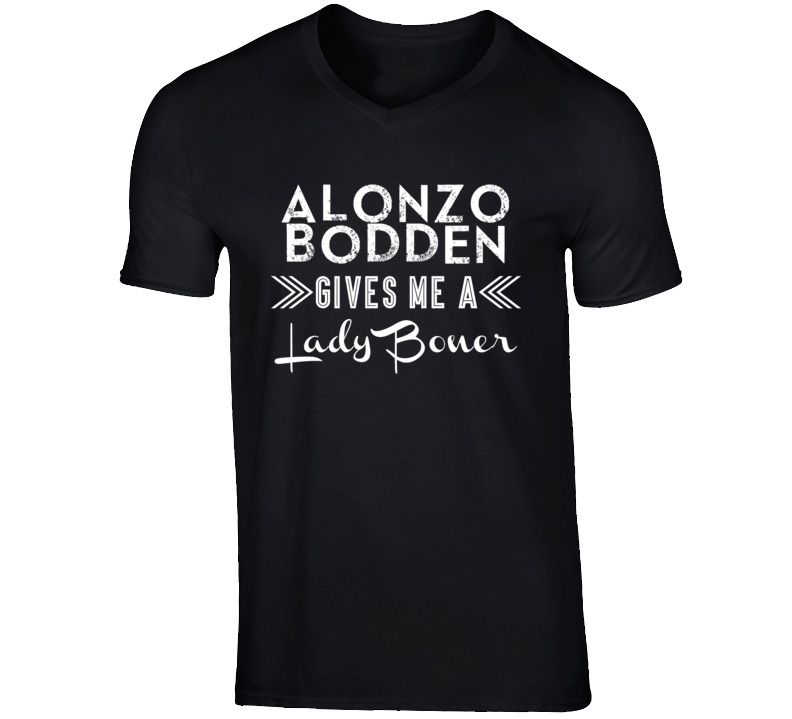 Alonzo Bodden Funny Comedian Comedy Lady Boner Crush For V-Neck T shir Alonzo Bodden Funny Comedian Comedy Lady Boner Crush For V-Neck T shir