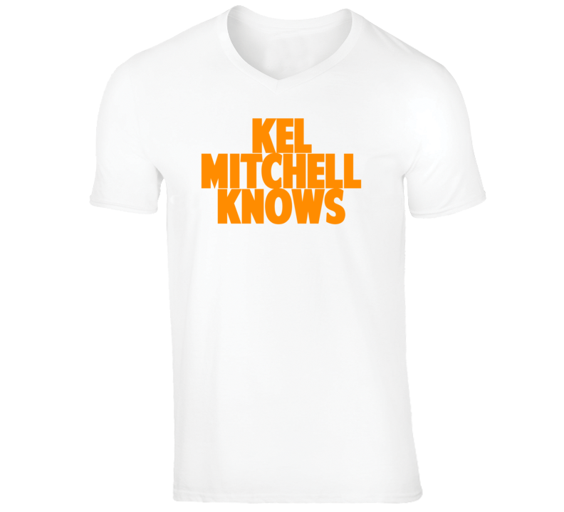 Kel Mitchell Funny Comedian Comedy Bo Knows Parody V-Neck T shirt Kel Mitchell Funny Comedian Comedy Bo Knows Parody V-Neck T shirt