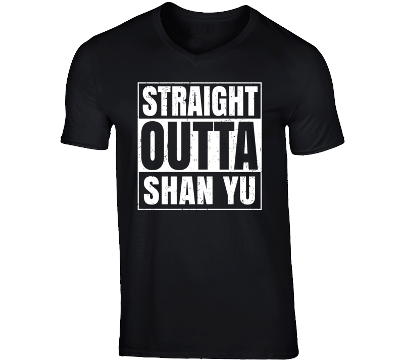 Straight Outta Shan Yu Mulan Cartoon Character T Shirt Straight Outta Shan Yu Mulan Cartoon Character T Shirt