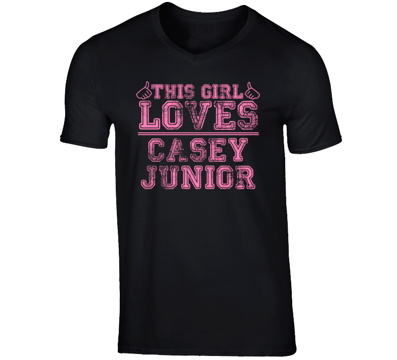 This Girl Loves Casey Junior Dumbo Cartoon Character T Shirt This Girl Loves Casey Junior Dumbo Cartoon Character T Shirt