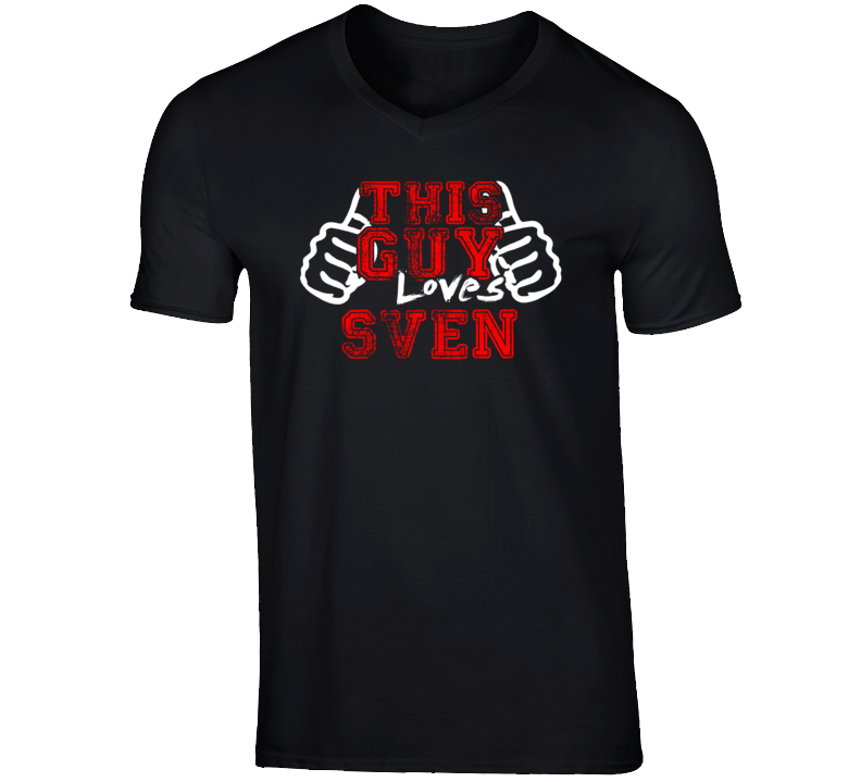 This Guy Loves Sven Frozen Cartoon Character T Shirt This Guy Loves Sven Frozen Cartoon Character T Shirt