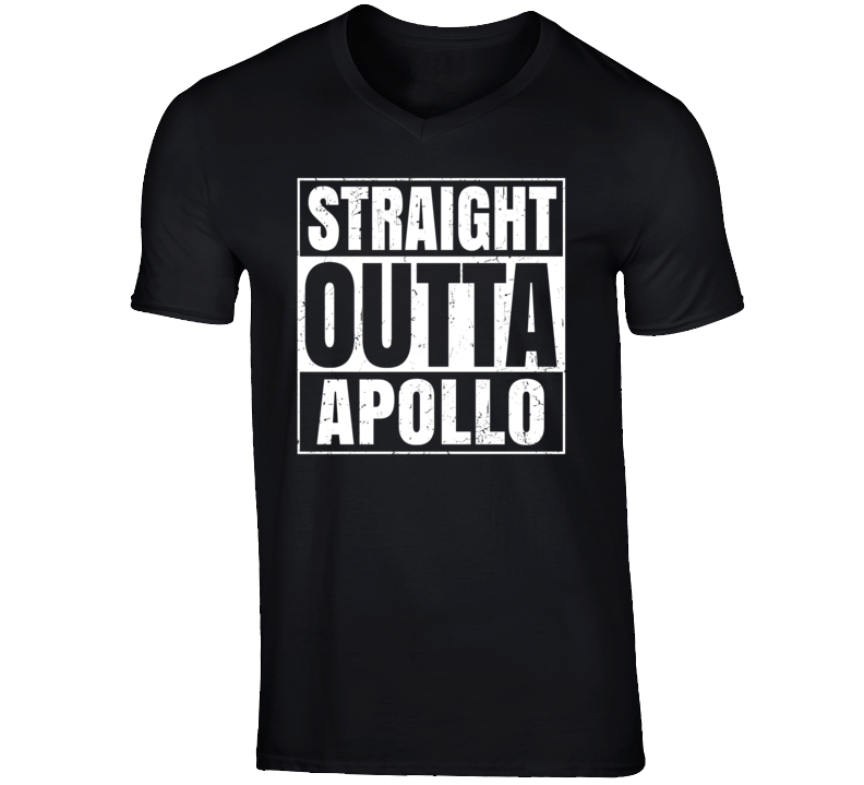 Straight Outta Apollo Hercules Cartoon Character T Shirt