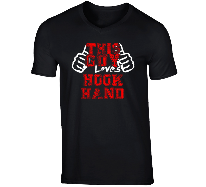 This Guy Loves Hook Hand Tangled Cartoon Character T Shirt