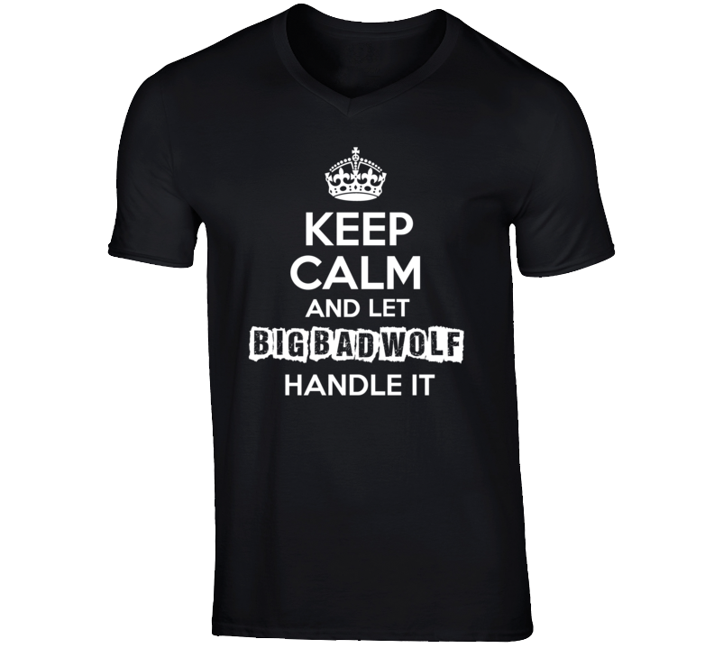 Keep Calm And Let Big Bad Wolf Three Little Pigs Handle It Cartoon Cha Keep Calm And Let Big Bad Wolf Three Little Pigs Handle It Cartoon Cha