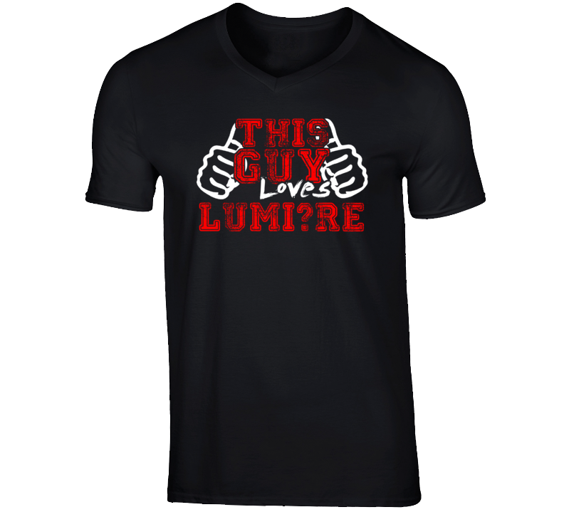 This Guy Loves Lumi?re Beauty and the Beast Cartoon Character T Shirt This Guy Loves Lumi?re Beauty and the Beast Cartoon Character T Shirt