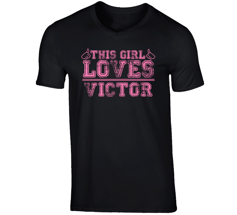 This Girl Loves Victor The Hunchback of Notre Dame Cartoon Character T Shirt