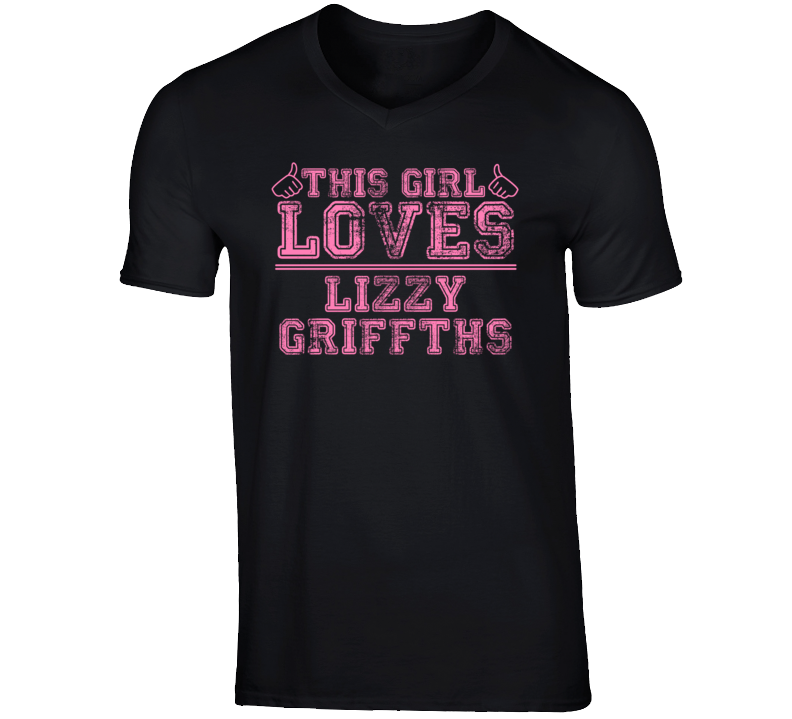 This Girl Loves Lizzy Griffths Tinker Bell Cartoon Character T Shirt