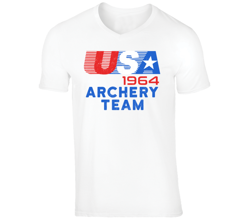 USA 1964 Archery Team American Olympic Games Athlete Retro T Shirt