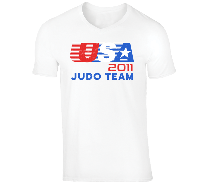 USA 2011 Judo Team American Olympic Games Athlete Retro T Shirt