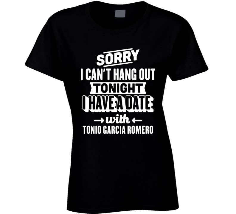 Can't Hangout Tonight Have A Date With Tonio Garcia Romero Drummer Ban