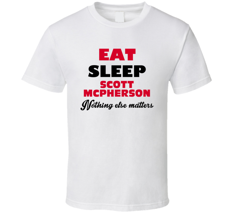 Eat Sleep Scott Mcpherson Drummer Band Music Fan T Shirt