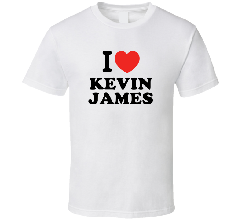 I Heart Kevin James Action Movie Star Actor Fan T Shirt I Heart Kevin James Action Movie Star Actor Fan T Shirt