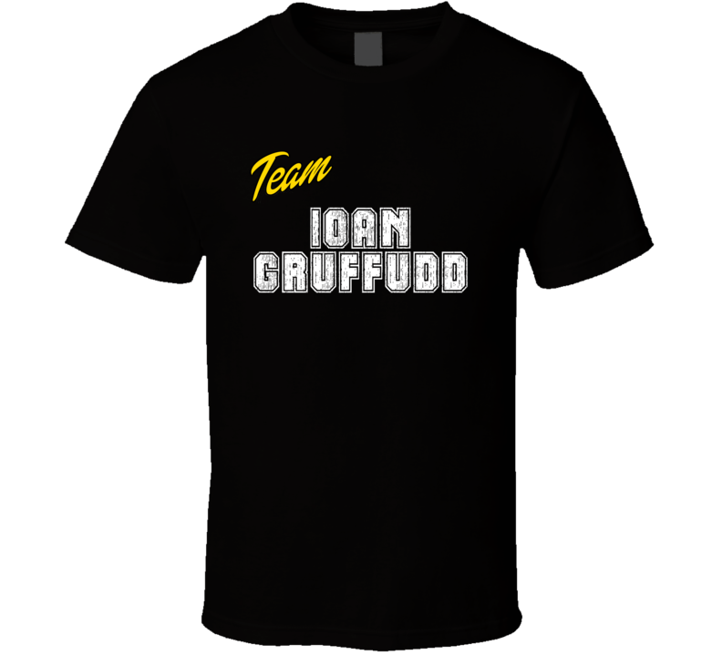 Team Ioan Gruffudd Action Movie Star Actor Fan T Shirt Team Ioan Gruffudd Action Movie Star Actor Fan T Shirt