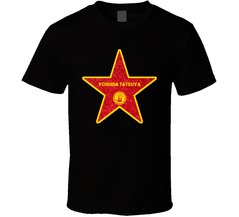 Yoshida Tatsuya Walk Of Fame Star Music Band Drummer Fan T Shirt Yoshida Tatsuya Walk Of Fame Star Music Band Drummer Fan T Shirt