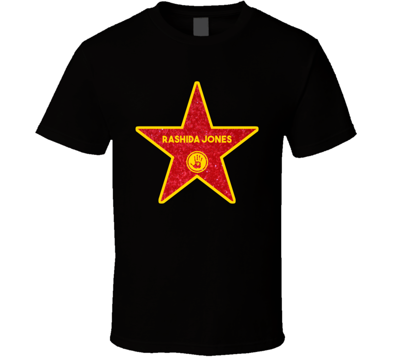 Rashida Jones Walk Of Fame Star Action Movie Actor Fan T Shirt Rashida Jones Walk Of Fame Star Action Movie Actor Fan T Shirt