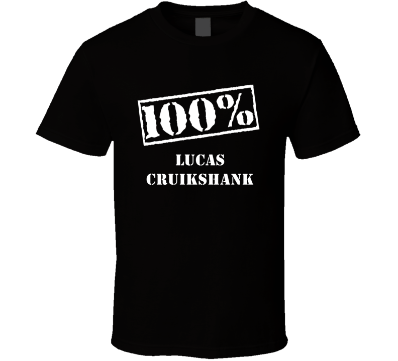 Lucas Cruikshank 100 Percent Stand Up Comedian Funny Comedy T Shirt Lucas Cruikshank 100 Percent Stand Up Comedian Funny Comedy T Shirt