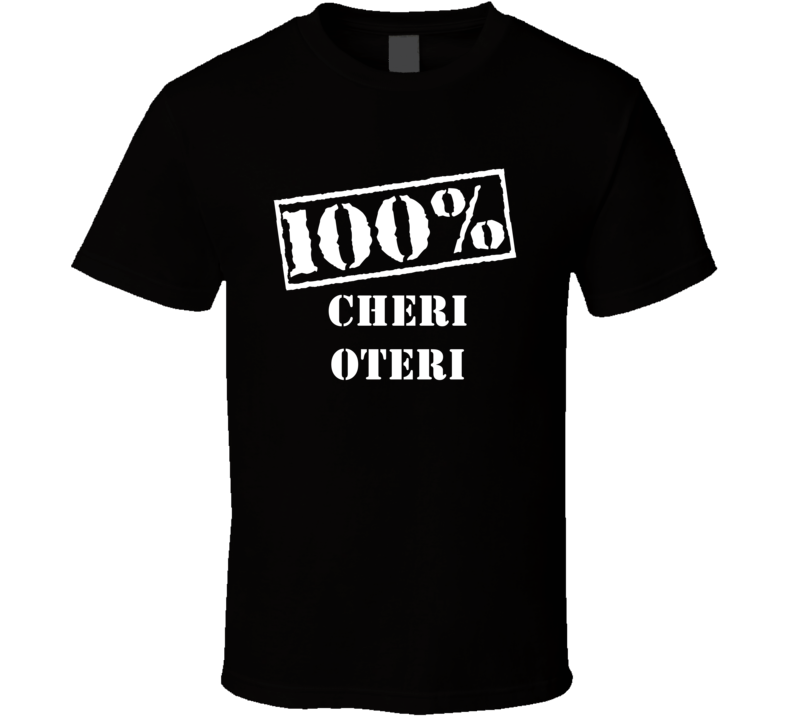 Cheri Oteri 100 Percent Stand Up Comedian Funny Comedy T Shirt