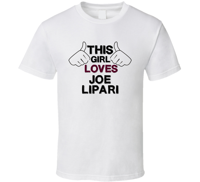 This Girl Loves Joe Lipari Thumbs Love Cool Stand Up Comedian T Shirt This Girl Loves Joe Lipari Thumbs Love Cool Stand Up Comedian T Shirt