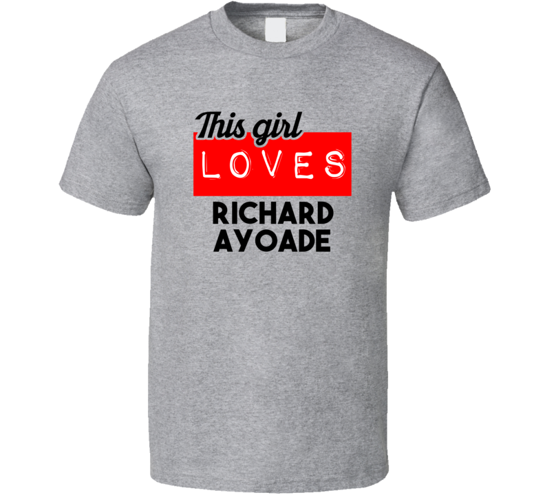 This Girl Loves Richard Ayoade Red Love Cool Stand Up Comedian T Shirt This Girl Loves Richard Ayoade Red Love Cool Stand Up Comedian T Shirt