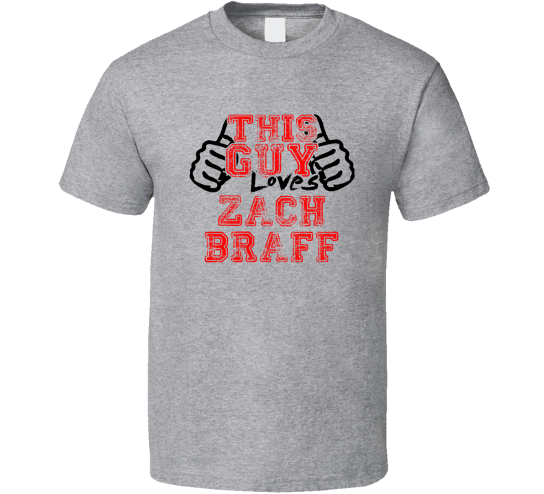 This Guy Loves Zach Braff Thumbs Up Guy Cool Stand Up Comedian T Shirt This Guy Loves Zach Braff Thumbs Up Guy Cool Stand Up Comedian T Shirt