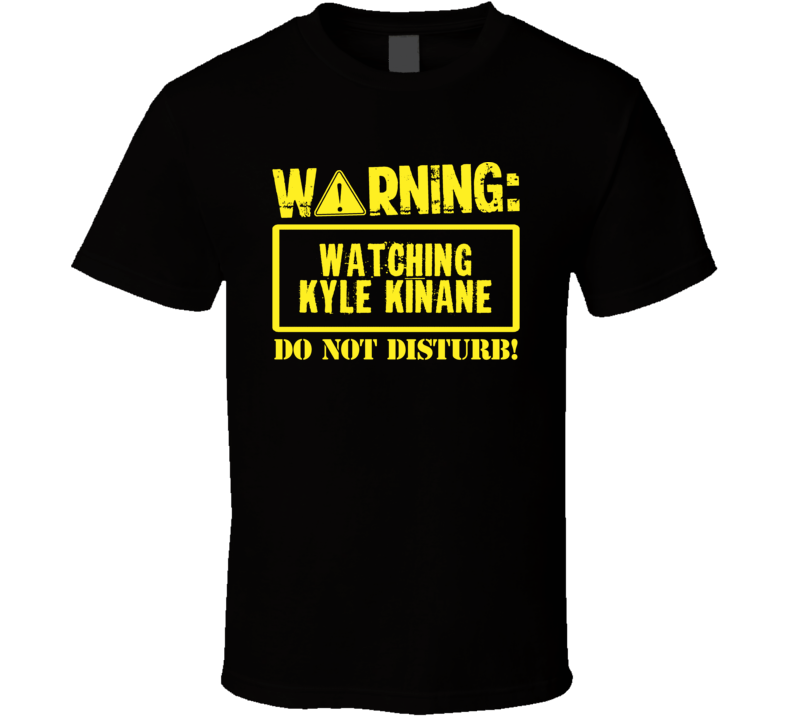 Watching Kyle Kinane Do Not Disturb Funny Stand Up Comedian T Shirt