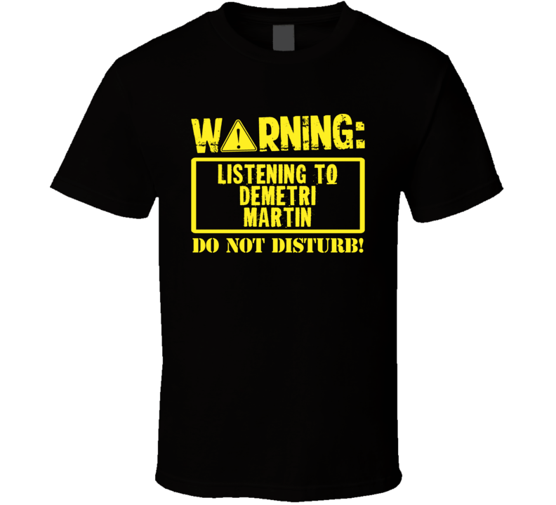Listening To Demetri Martin Do Not Disturb Funny Stand Up Comedian T S