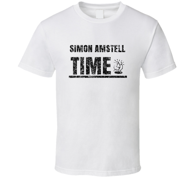 Simon Amstell Time Hilarious Comedian Comedy Worn Look Fan T Shirt