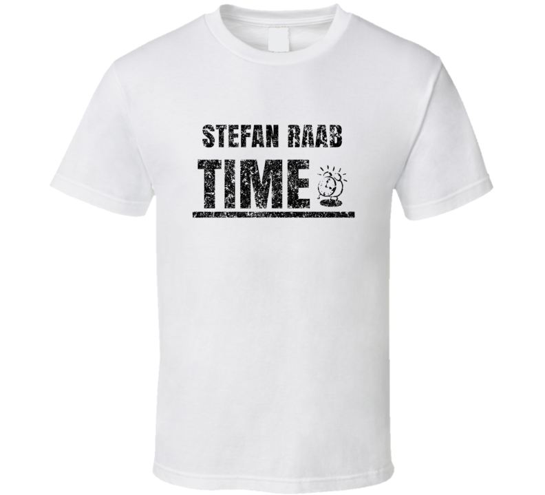 Stefan Raab Time Hilarious Comedian Comedy Worn Look Fan T Shirt