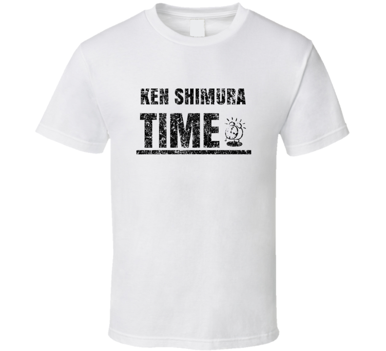 Ken Shimura Time Hilarious Comedian Comedy Worn Look Fan T Shirt