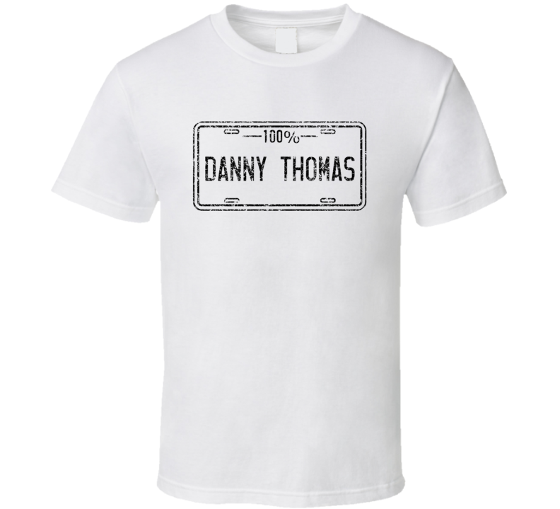 Danny Thomas 100 Percent Comedian Comedy Worn Look Fan T Shirt