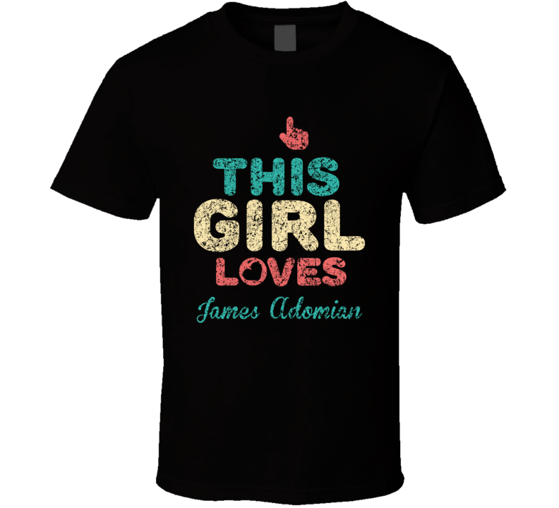 This Girl Loves James Adomian Thumbs Love Fan Comedian Comedy Worn Loo