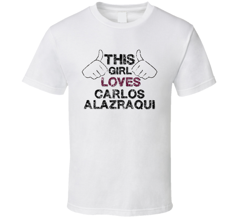 This Girl Loves Carlos Alazraqui Thumbs Love Comedian Comedy Worn Look