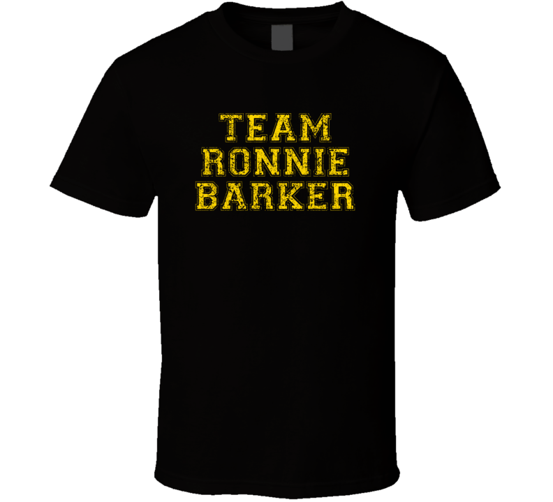 Team Ronnie Barker Comedian Comedy Worn Look Cool Fan T Shirt