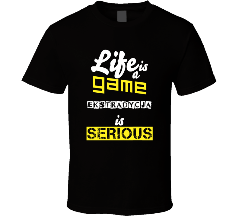 Ekstradycja Janusz Gajos Jan Tuwara TV Show Serious Funny T Shirt Ekstradycja Janusz Gajos Jan Tuwara TV Show Serious Funny T Shirt