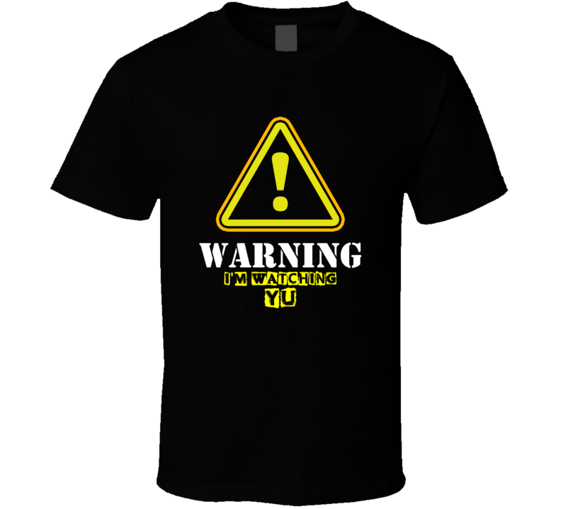 Yu-Gi-Oh! Hikaru Midorikawa Seto Kaiba TV Show Warning I'm Watching Funny T Shirt Yu-Gi-Oh! Hikaru Midorikawa Seto Kaiba TV Show Warning I'm Watching Funny T Shirt