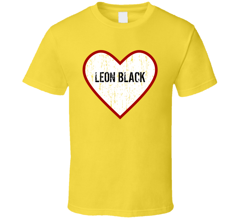 Leon Black Curb Your Enthusiasm Love TV Character T Shirt