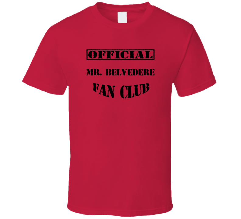 Mr Belvedere TV Show Fan Club T Shirt