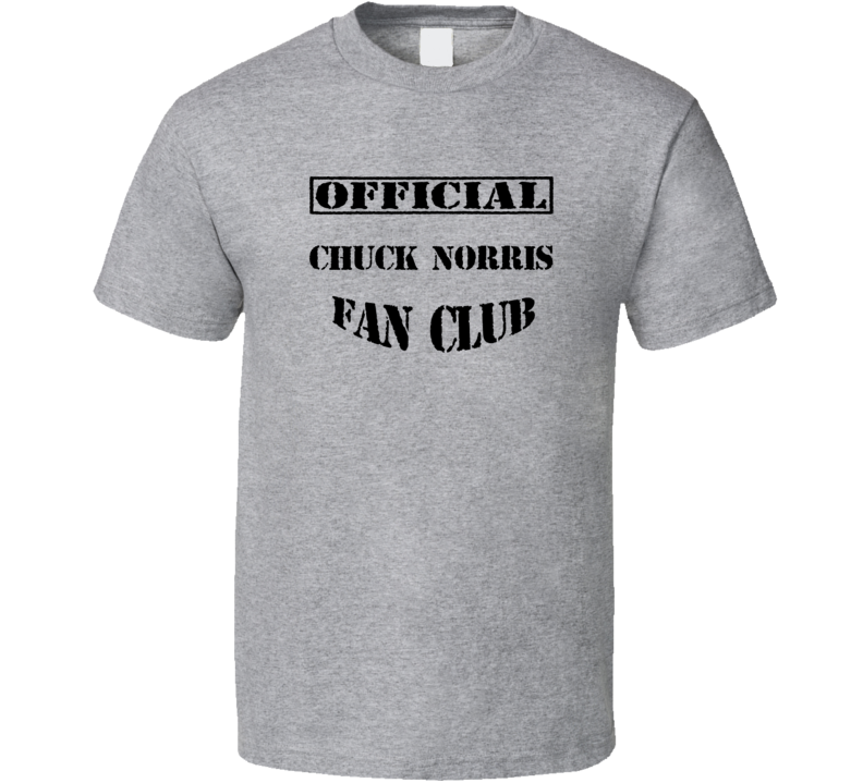 Chuck Norris The Legend of Bruce Lee TV Fan Club T Shirt