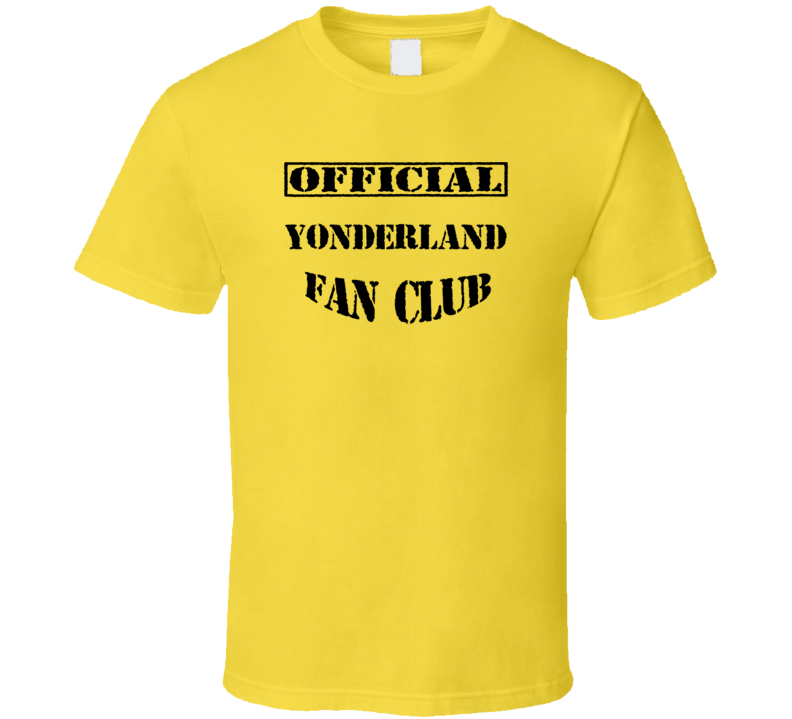 Yonderland TV Show Fan Club T Shirt Yonderland TV Show Fan Club T Shirt