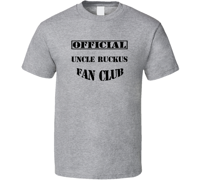 Uncle Ruckus The Boondocks TV Fan Club T Shirt Uncle Ruckus The Boondocks TV Fan Club T Shirt