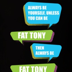 Always Be Fat Tony The Simpsons TV Tshirt 17449389