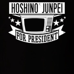 Hoshino Junpei For President TV Show Character Funny T Shirt 23683040