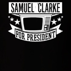 Samuel Clarke For President TV Show Character Funny T Shirt 23683557
