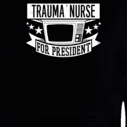 Trauma Nurse For President Orphan Black TV Show Series Hooded Pullover 25296710