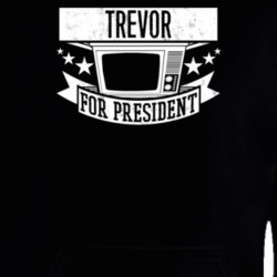 Trevor For President Vampire Diaries TV Show Series Hooded Pullover 25296730