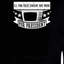 U.S. Park Police Sergeant Burt Moore For President Ncis TV Show Series Hooded Pullover 25296779